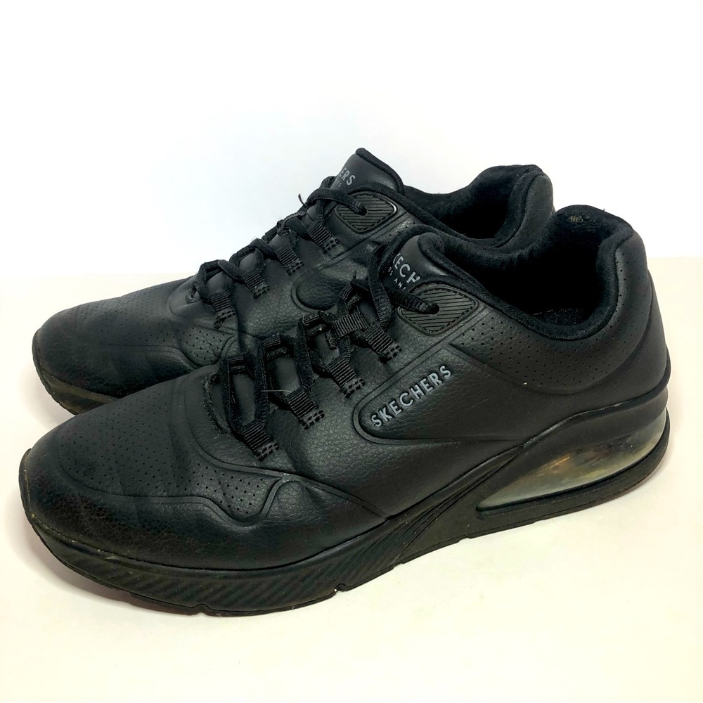 Skechers Black Sneakers With Air Pocket Heel Size 9